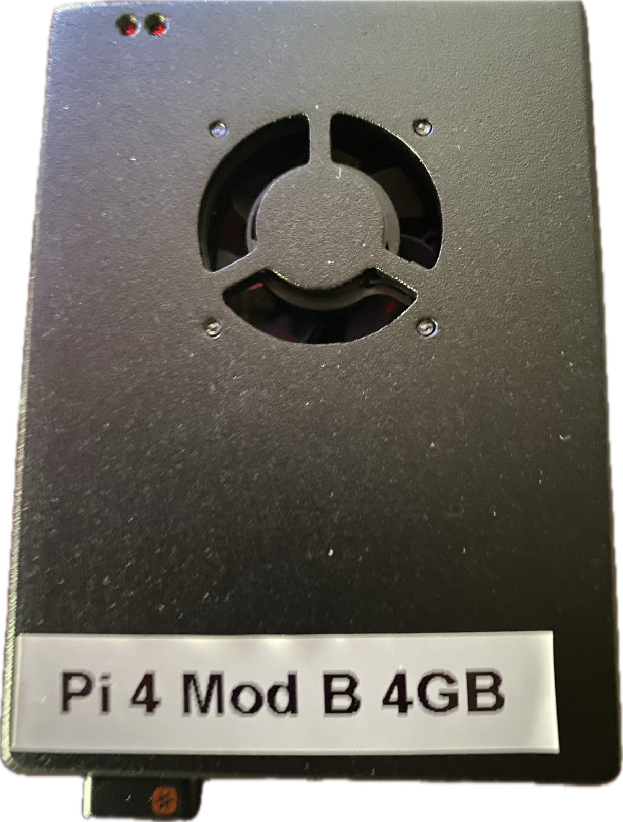 Pi 4 Model B Hardware Enclosure
